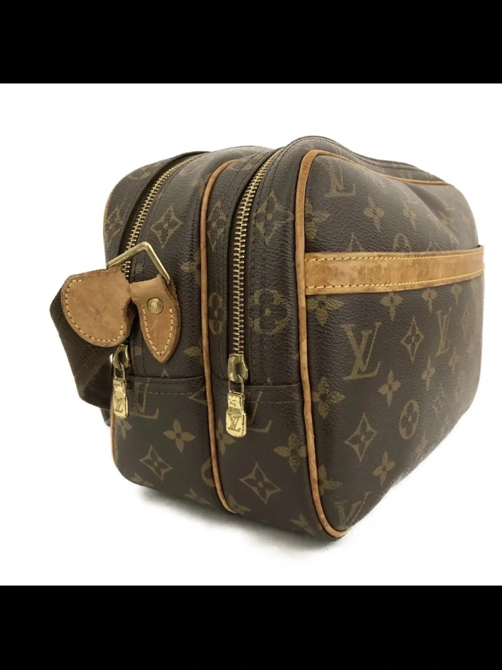 Louis Vuitton Monogram Canvas Men’s Crossbody Bag in Brown